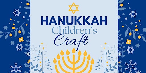 Immagine principale di Hanukkah Craft at Leytonstone Library