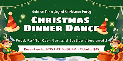 Image principale de St.Jude's Christmas Dinner & Dance Fundraiser