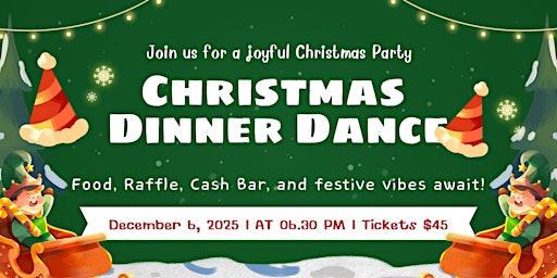 Image principale de St.Jude's Christmas Dinner & Dance Fundraiser