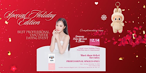 Imagen principal de Holiday Loyal Love Dating Party + Complimentary Roses