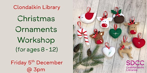 Image principale de Christmas Ornaments Workshop with Olla (for ages 8-12)