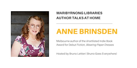 Author Talks At Home: Anne Brinsden primary image