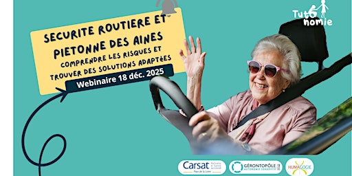 Image principale de Sécurité routière et piétonne des aînés : comprendre les risques et agir