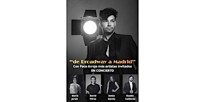 Image principale de PACO ARROJO. “De Broadway a Madrid”