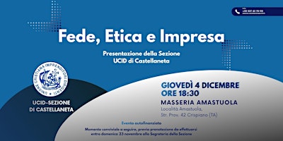 Hauptbild für Fede, Etica e Impresa