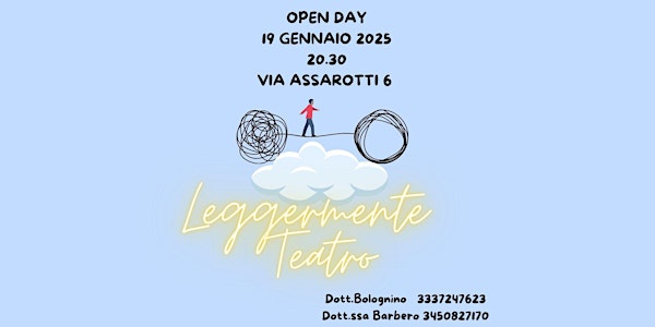 Teatro Terapia Leggermente Teatro Openday