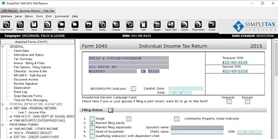 Image principale de Simple Tax 1040 Software Training