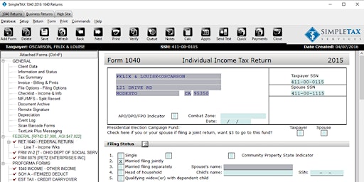 Immagine principale di Simple Tax 1040 Software Training