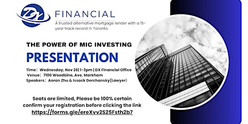 Hauptbild für The Power of MIC Investing and exempt market