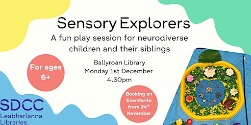 Image principale de Sensory Explorers Play Session - December