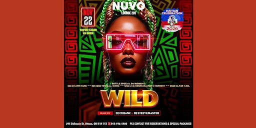 Image principale de WILD SATURDAY @ NUVO UPSCALE NIGHTCLUB VIP EXPERIENCE