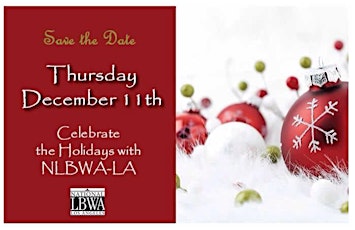 NLBWA- LA Holiday Event and Toy Drive primary image