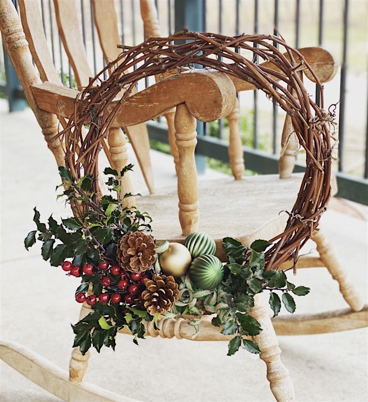
		Holiday Grapevine Wreath Making + Wine image
