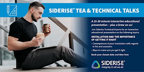 Siderise Tea & Technical: Installation & the Importance of getting it right primary image