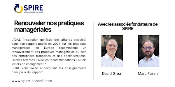 Renouveler nos pratiques managériales - le rapport de l'IGAS 2025