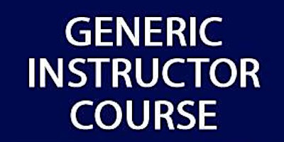 CANCELLED-Generic Instructor Course (GIC) - C&W. Hospital, 19-20/01/2027