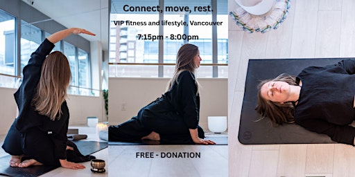 Image principale de Connect, Mindful Movement, Yin or Restorative YOGA by candlelight.