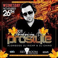 Thanksgiving Eve at Sky Room : Wednesday, November 26, 2014 primary image