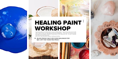 Moonstone Mama x De Mairo Paint, Connect & Heal: Doula + Mama Meet-Up primary image