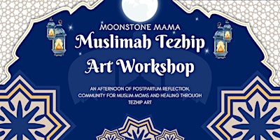 Image principale de MUSLIMAH Moonstone Mama Paint, Connect & Heal: Doula + Mama Meet-Up