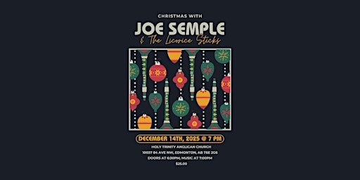 Christmas with Joe Semple & The Licorice Sticks primary image