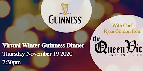 Imagen principal de Virtual Winter Guinness Dinner