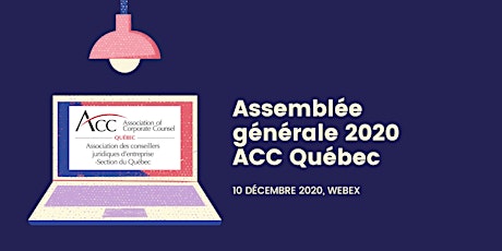 Image principale de Assemblée Générale -ACC Québec