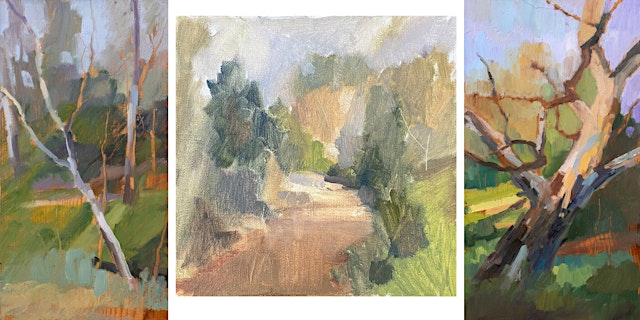 Image principale de Landscape Painting Spring Art Retreat at Wombat Park Estate DAYLESFORD