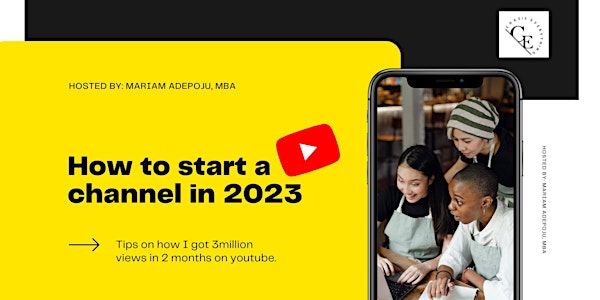 How to start a youtube channel in 2026!