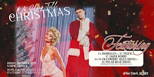 Immagine principale di NO SLEEP TILL CHRISTMAS AT THE HENRY
