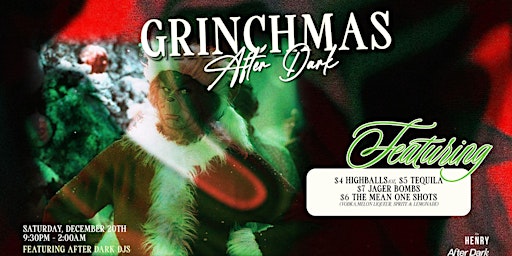 Immagine principale di GRINCHMAS AFTER DARK AT THE HENRY