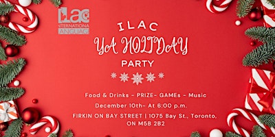 Image principale de YA's HO HO HOLIDAY ILAC PARTY