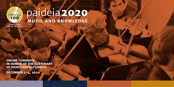 International Congress “Paideia 2020: Music and Knowledge”