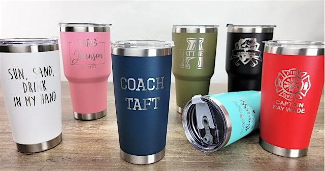 Image principale de Intro to Laser Engraved Tumblers