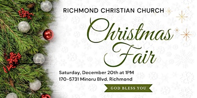 Image principale de Let There Be Light! RCC Christmas Fair 聖誕市集