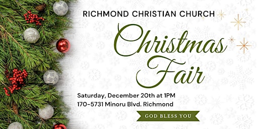 Image principale de Let There Be Light! RCC Christmas Fair 聖誕市集