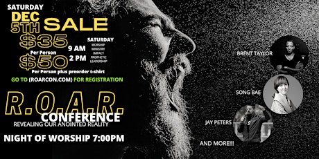 R.O.A.R. CONFERENCE CHICAGO w JESUS REVIVAL
