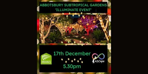 Abbotsbury Subtropical Gardens Illuminate Event primary image