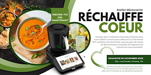 Image principale de Atelier découverte & réchauffe coeur