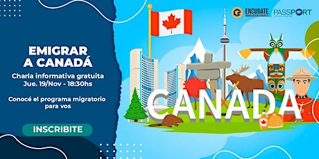 Imagen principal de Emigrar a Canadá / Charla Informativa gratuita