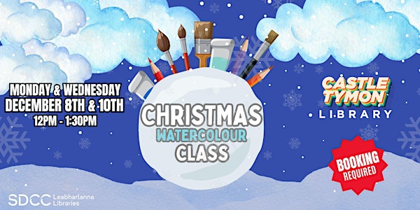 Christmas Watercolours for Adults