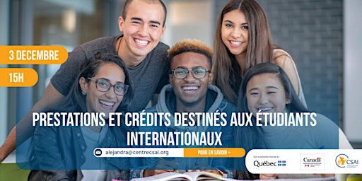 Image principale de Prestations et crédits destinées aux étudiants étrangers