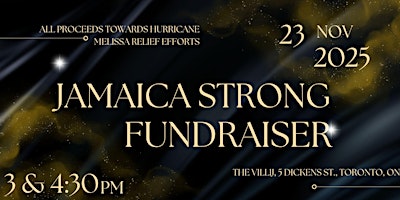 Image principale de Copy of JAMAICA STRONG: Hurricane Relief Fitness Fundraiser