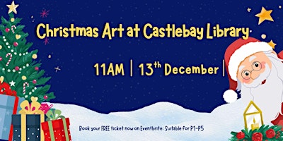 Image principale de Christmas Art at Castlebay Library for Children