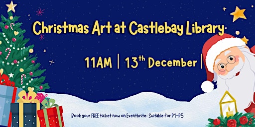 Image principale de Christmas Art at Castlebay Library for Children