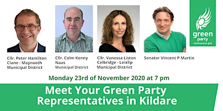 Meet your Green Party representatives in Kildare primary image