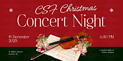 Immagine principale di CSF Christmas Concert Fundraiser