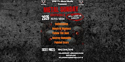 Image principale de Metal Sunday 2nd Edition