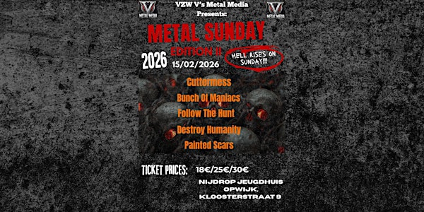 Metal Sunday 2nd Edition