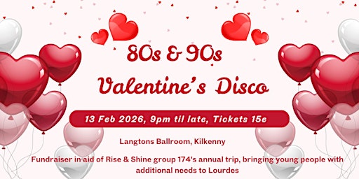 Imagen principal de 80s 90s Valentines Disco